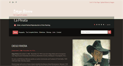 Desktop Screenshot of diego-rivera-foundation.org